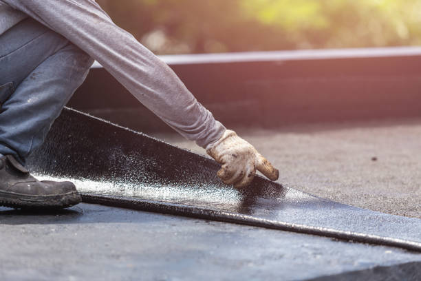Professional Crawl Space Encapsulation technician working in Mattawan, MI
